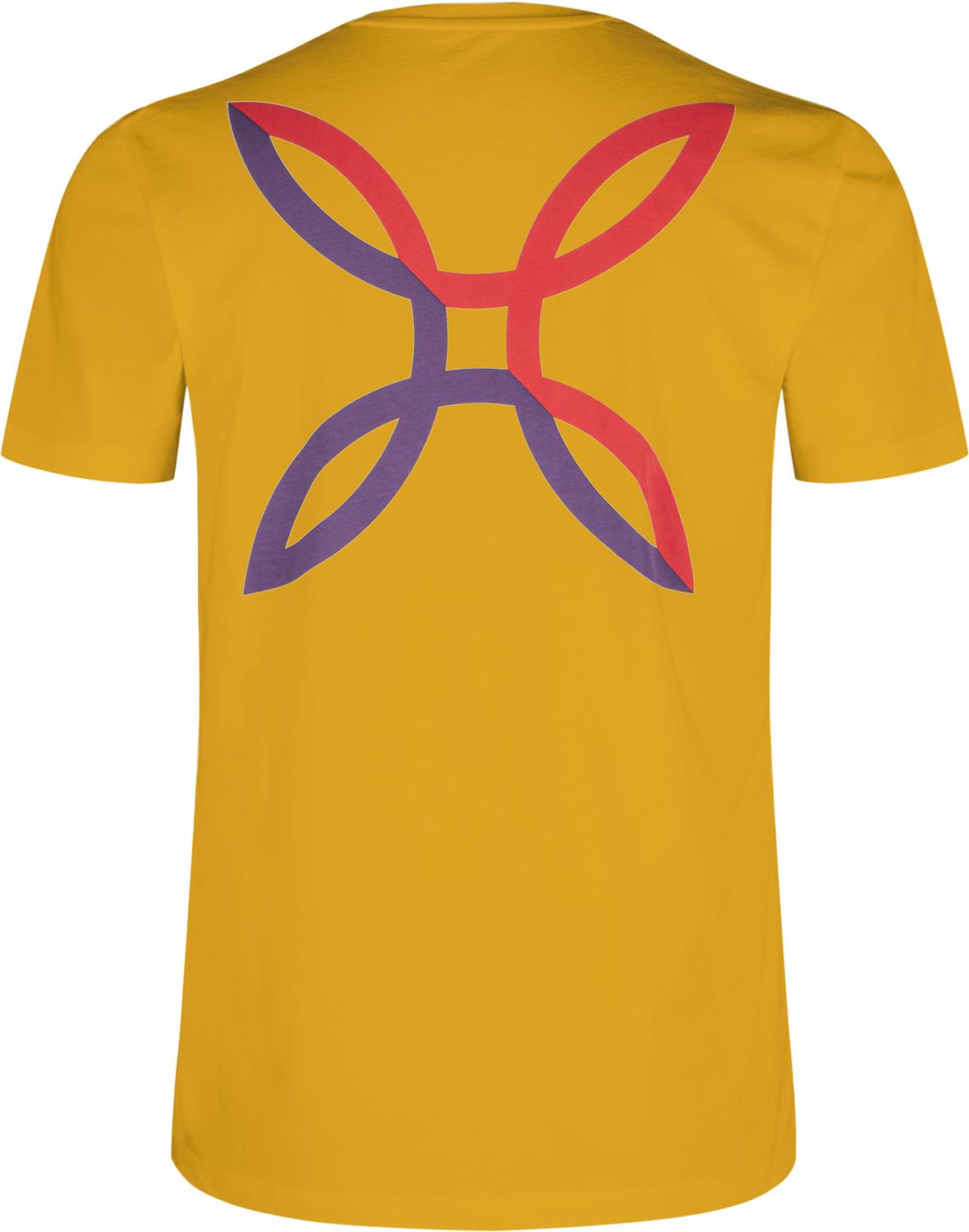 Montura - TEAM VERTIGO T-SHIRT — MUSTARD — Vista posteriore 2