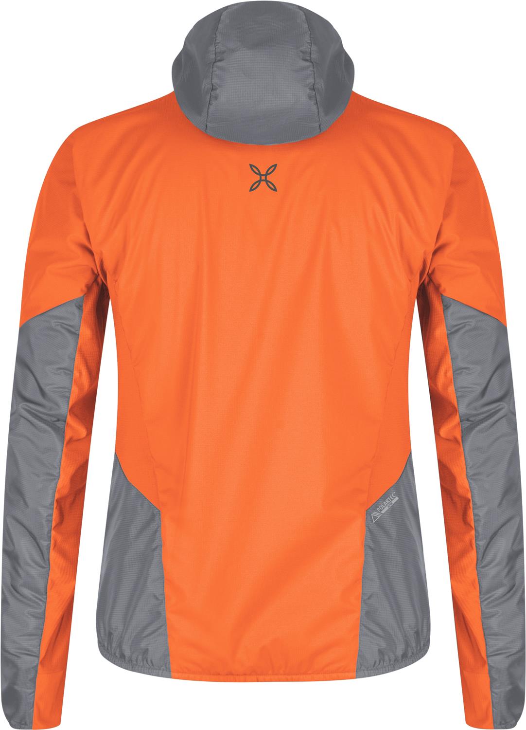 Montura - ALPHA EVO JACKET — ORANGE/MID GREY — Vista posteriore 3