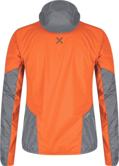 Montura - ALPHA EVO JACKET — ORANGE/MID GREY — Vista posteriore 3
