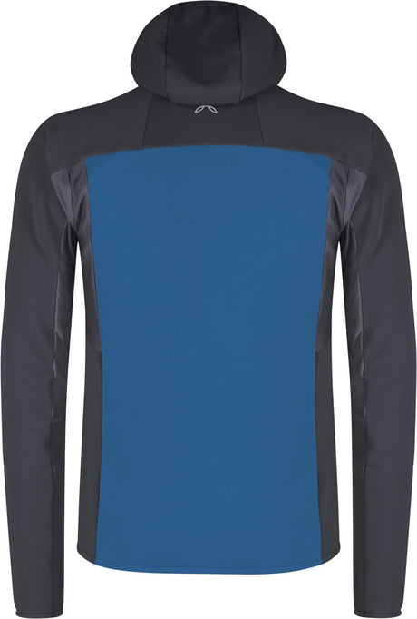 Montura - SMOOTH 2 HOODED MAGLIA — B.BLUE/GRAPHITE BLUE — Vista posteriore 3