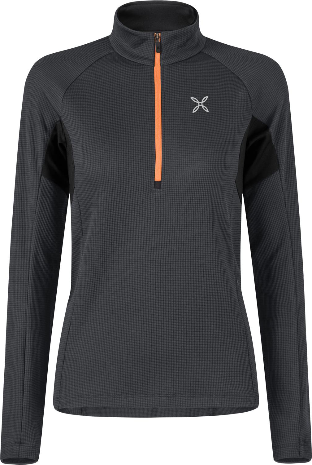 Montura - THERMIC 4 MAGLIA WOMAN — ANTRACITE/MELON — Vista frontale 1