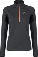 Montura - THERMIC 4 MAGLIA WOMAN — ANTRACITE/MELON — Vista frontale 1