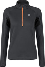 Montura - THERMIC 4 MAGLIA WOMAN — ANTRACITE/MELON — Vista frontale 1