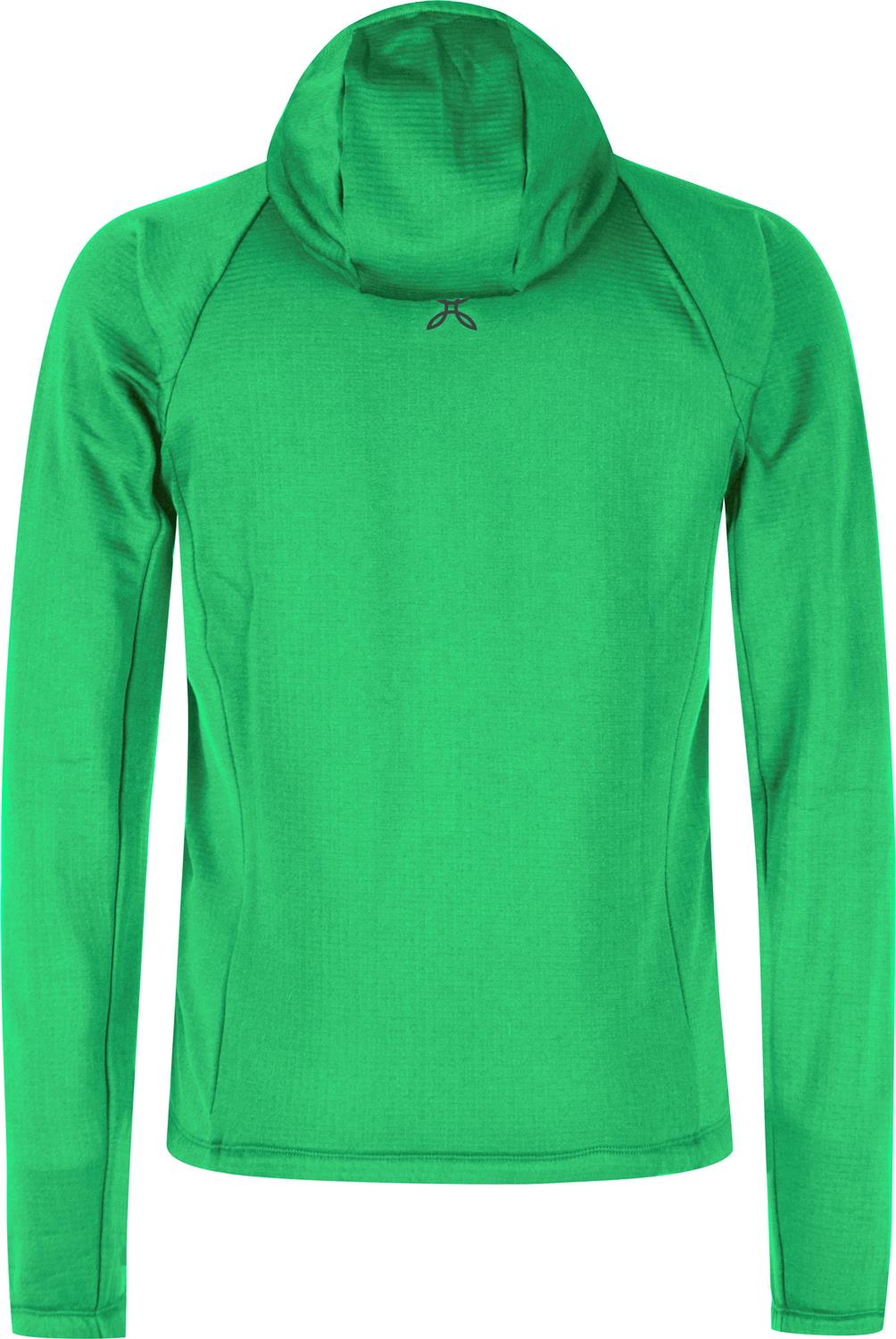 Montura - FADIS GRID HOODED MAGLIA — VIBE GREEN — Vista posteriore 3