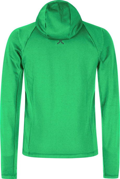 Montura - FADIS GRID HOODED MAGLIA — VIBE GREEN — Vista posteriore 3