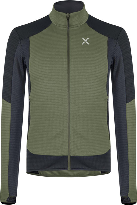 Montura - STRETCH COLOR MAGLIA — VERDE SALVIA/BLACK — Vista frontale 1