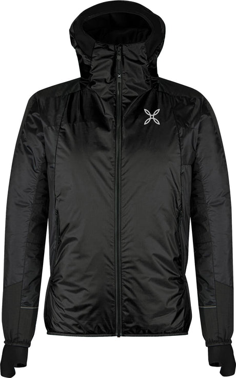 Montura - SKISKY EVO HOODED JACKET — BLACK — Vista frontale 1