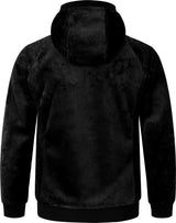 Montura - TRACK HOODED MAGLIA KIDS — BLACK — Vista posteriore 3