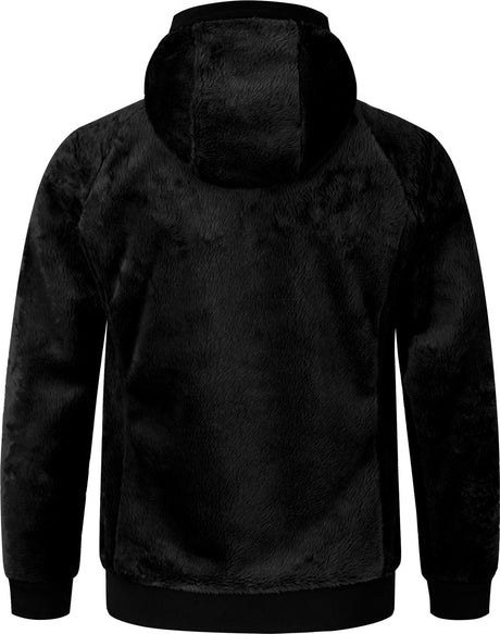 Montura - TRACK HOODED MAGLIA KIDS — BLACK — Vista posteriore 3