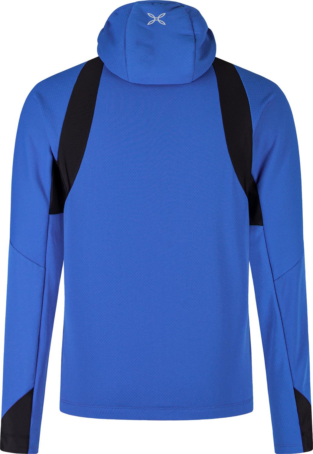 Montura - VERTIGO OCTA HOODED MAGLIA — B.BLUE — Vista posteriore 3