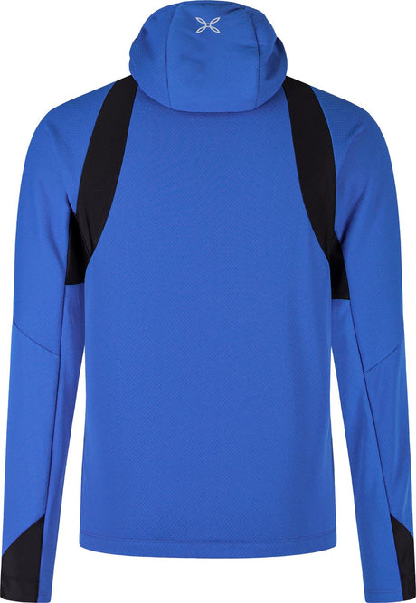 Montura - VERTIGO OCTA HOODED MAGLIA — B.BLUE — Vista posteriore 3