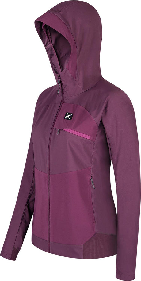 Montura - ALTAI HOODED JACKET WOMAN — VINACCIA/BATON ROUGE — Immagine 2