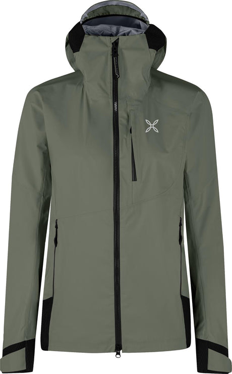 Montura - VERTIGO 3L JACKET WOMAN — VERDE SALVIA — Vista frontale 1