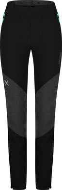 Montura - VERTIGO 2 PANTS WOMAN — BLACK/BRIGHT TEAL — Vista frontale 1