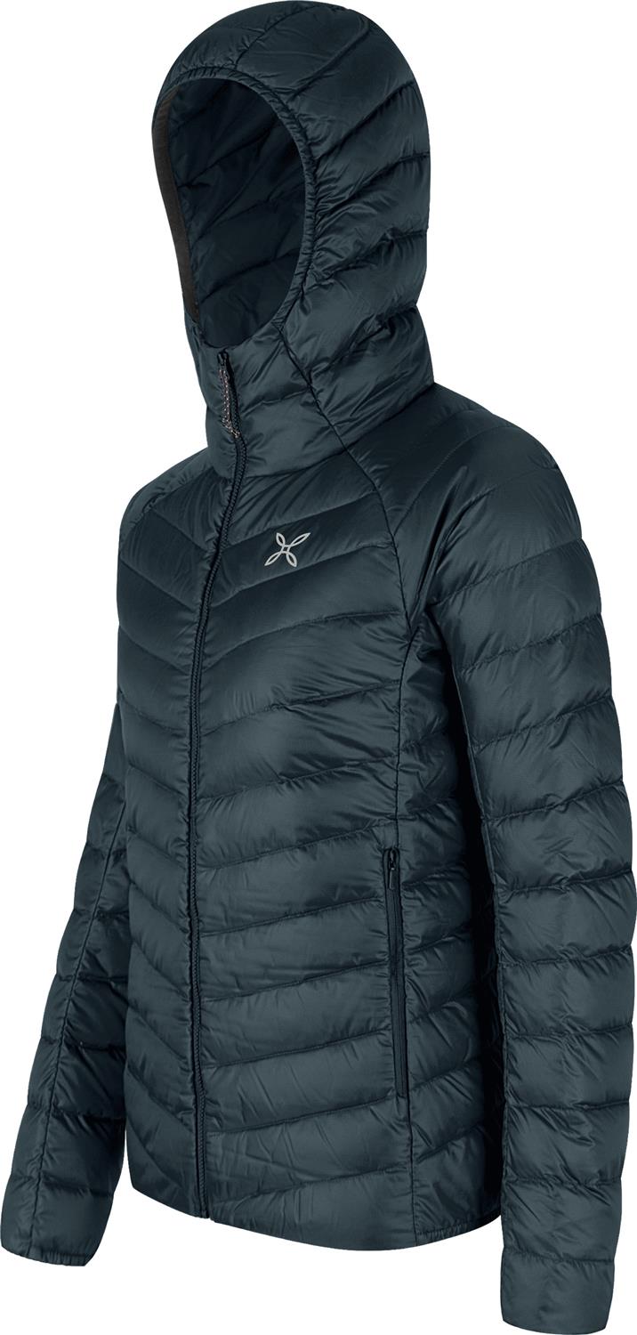Montura - BREEZE HOODED DUVET JACKET WOM — BLUEBERRY — Immagine 2