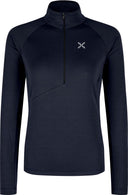 Montura - PEAK POWER G.POLARTEC ANORAK W — BLU NOTTE — Vista frontale 1