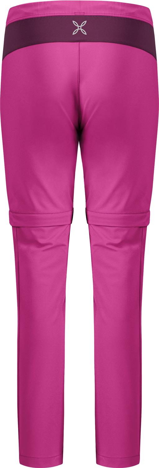 Montura - WALK ZIP OFF PANTS KIDS — BATON ROUGE/VINACCIA — Vista posteriore 4