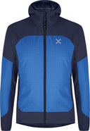 Montura - SEED HOODED JACKET — B.BLUE/GRAPHITE BLUE — Vista frontale 1