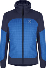 Montura - SEED HOODED JACKET — B.BLUE/GRAPHITE BLUE — Vista frontale 1