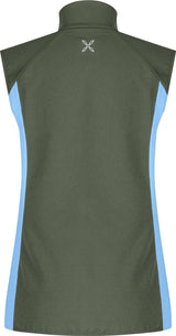 Montura - DOLOMITI WIND VEST WOMAN — VERDE SALVIA/DUSK — Vista posteriore 2