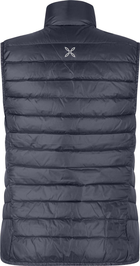 Montura - BREEZE DUVET VEST WOMAN — GRAPHITE BLUE/TURQUOISE — Vista posteriore 3