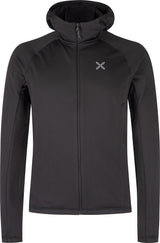 Montura - FADIS GRID HOODED MAGLIA — BLACK — Vista frontale 1