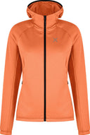 Montura - FADIS GRID HOODED MAGLIA WOMAN — MELON — Vista frontale 1