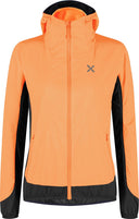 Montura - RISE OCTA HOODED JACKET WOMAN — MELON/ANTRACITE — Vista frontale 1