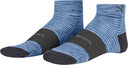 Montura - MERINO WOOL LIGHT LOW SOCKS — DUSK/VERDE SALVIA — Vista frontale 1
