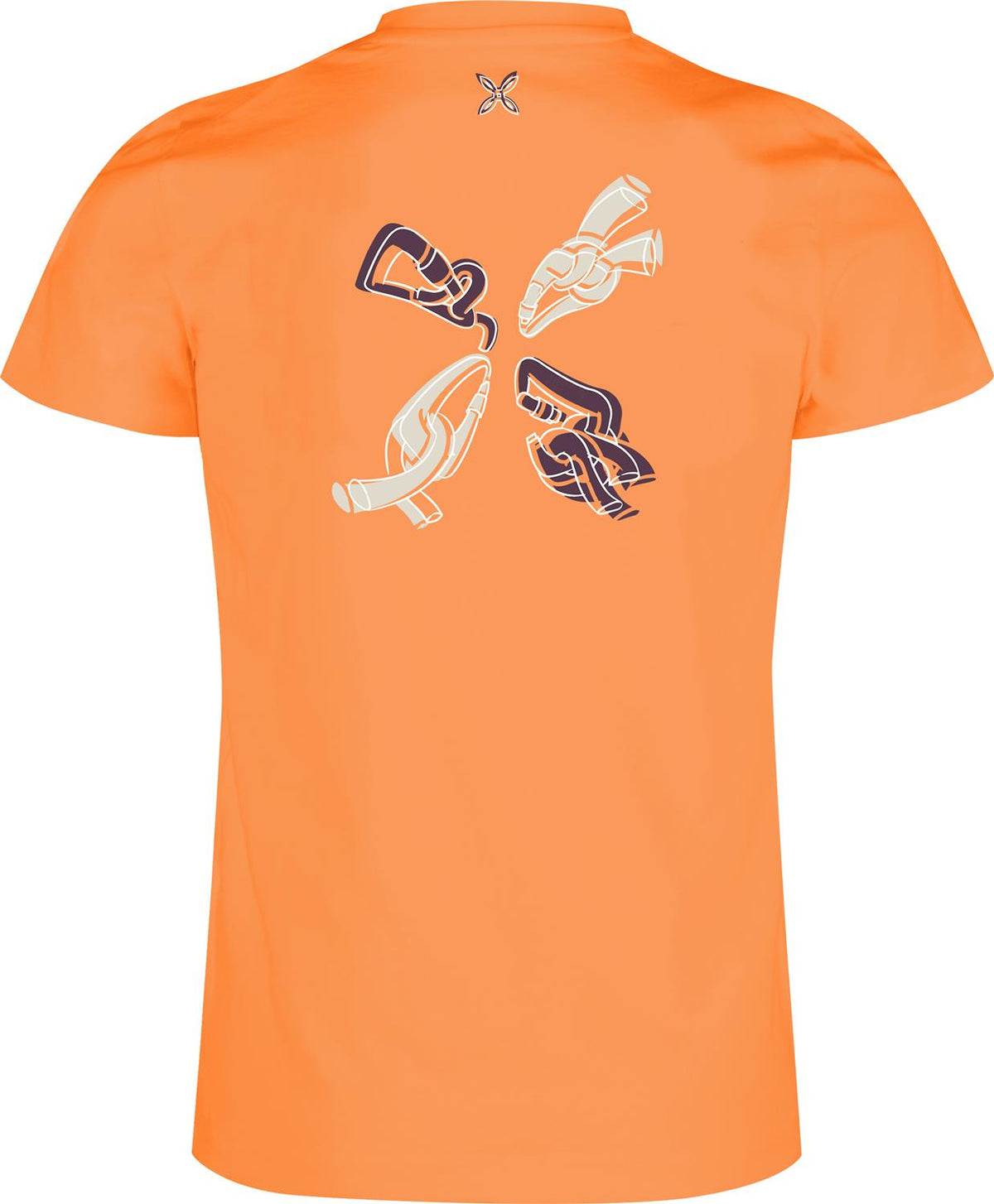Montura - KNOTS T-SHIRT KIDS — MELON — Vista posteriore 2