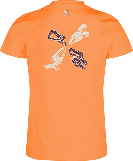 Montura - KNOTS T-SHIRT KIDS — MELON — Vista posteriore 2
