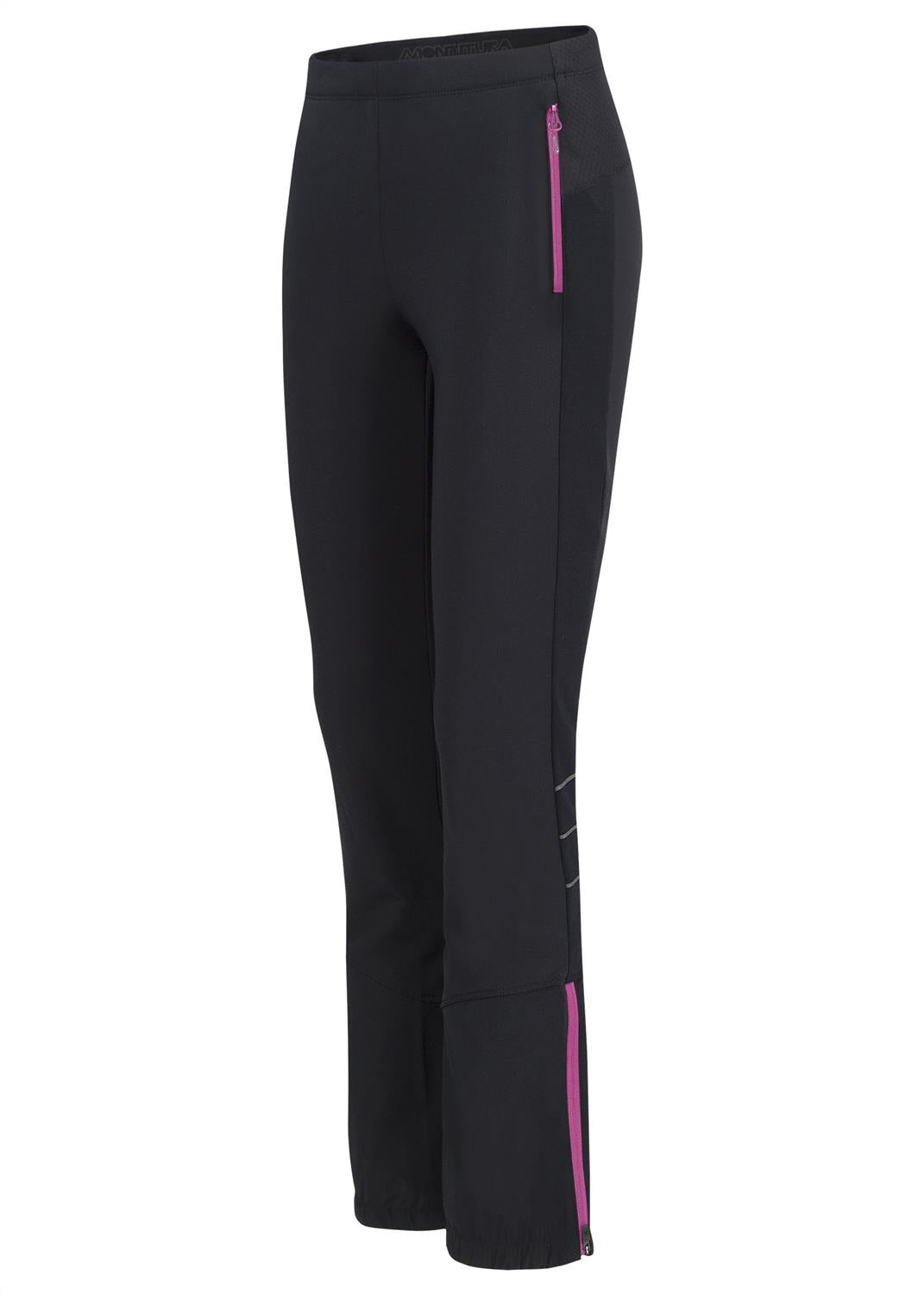 Montura - POISON PANTS WOMAN — BLACK/BATON ROUGE — Immagine 2
