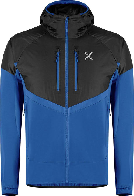 Montura - SPITZE HYBRID JACKET — B.BLUE — Vista frontale 1
