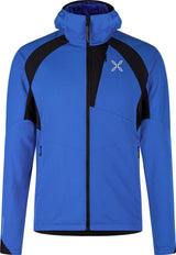 Montura - VERTIGO OCTA HOODED MAGLIA — B.BLUE — Vista frontale 1