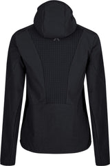 Montura - TRACE HYBRID JACKET WOMAN — BLACK — Vista posteriore 3