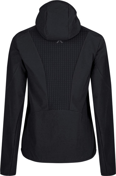 Montura - TRACE HYBRID JACKET WOMAN — BLACK — Vista posteriore 3