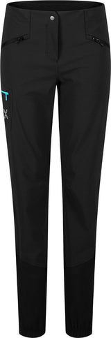 Montura - VERTIGO ALLROUND PANTS WOMAN — BLACK/TURQUOISE — Vista frontale 1