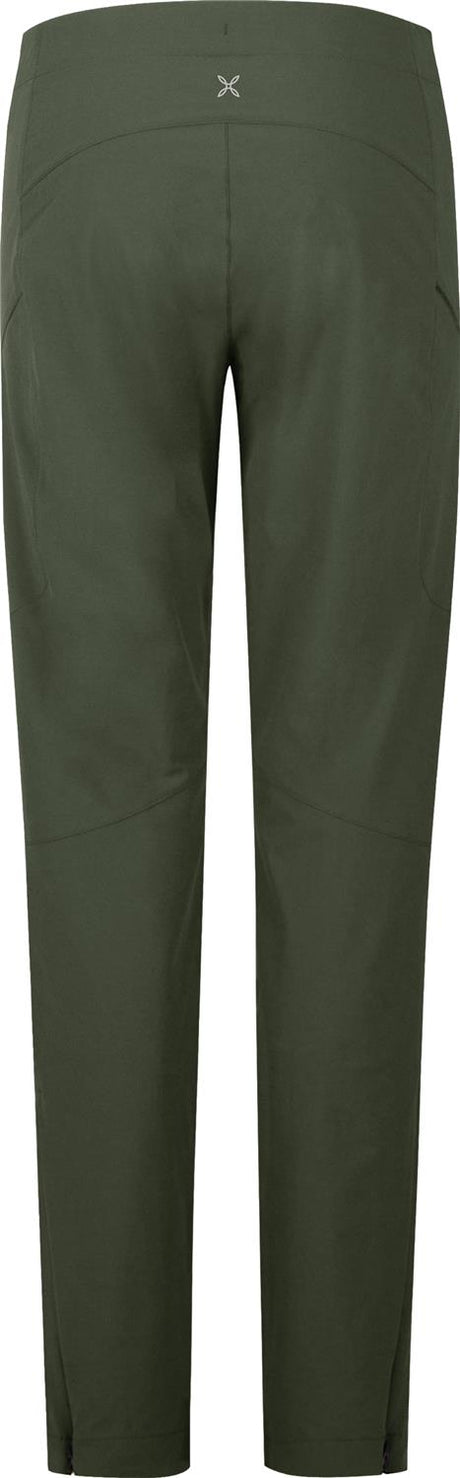 Montura - OCTA HYBRID PANTS WOMAN — VERDE SALVIA — Vista posteriore 3