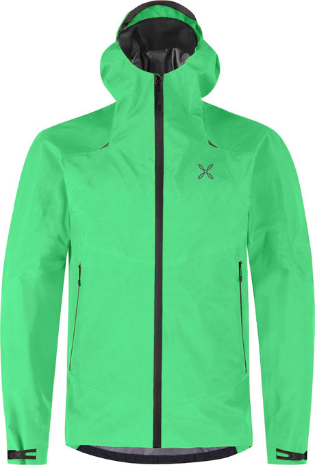Montura - MAGICA GTX PRO JACKET — VIBE GREEN — Vista frontale 1