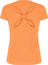 Montura - PENCIL LOGO T-SHIRT WOMAN — MELON — Vista posteriore 2