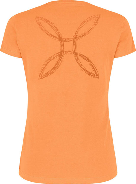 Montura - PENCIL LOGO T-SHIRT WOMAN — MELON — Vista posteriore 2