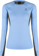 Montura - STRIDE POLARTEC L/S MAGLIA W. — DUSK/VERDE SALVIA — Vista frontale 1