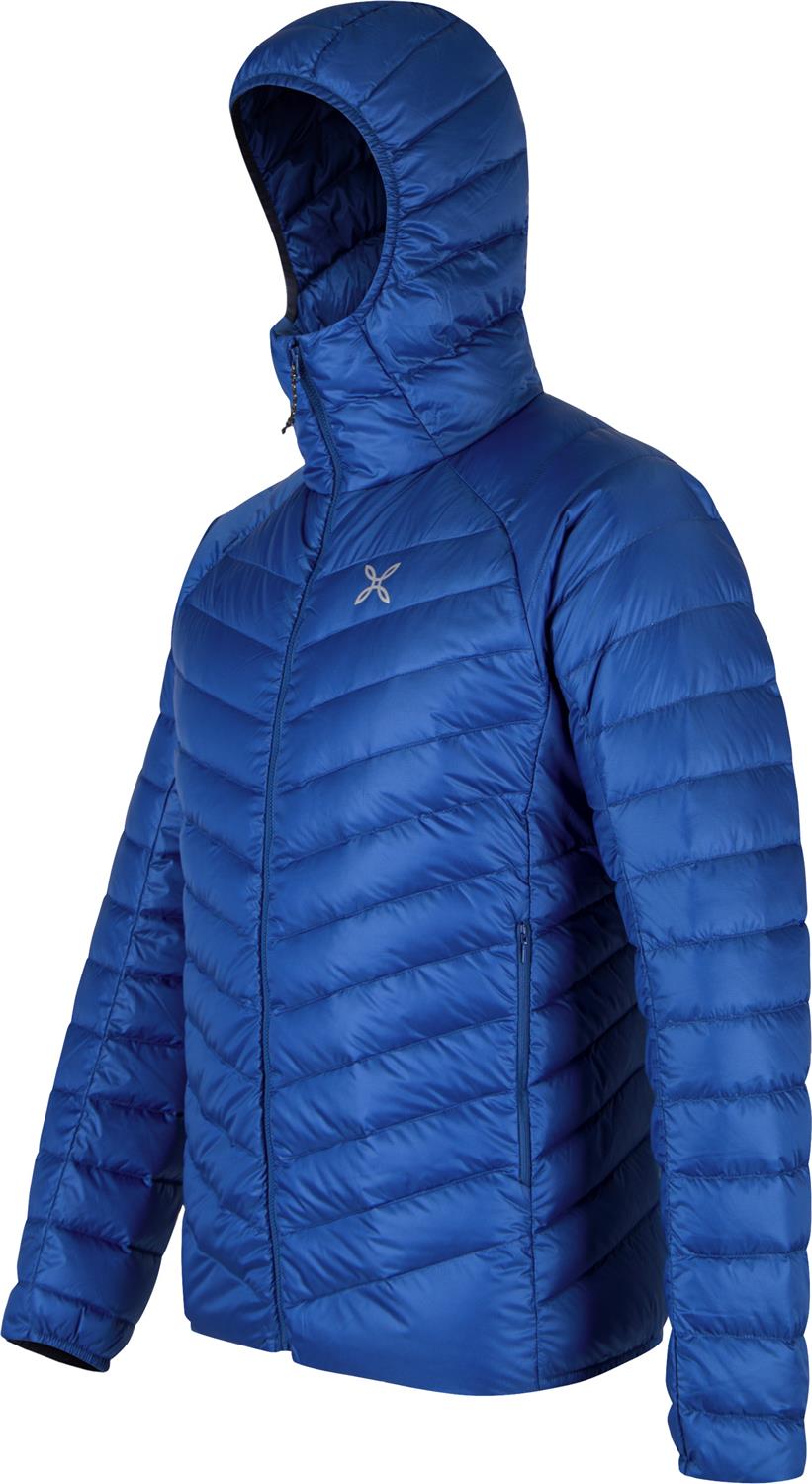 Montura - BREEZE HOODED DUVET JACKET — B.BLUE — Immagine 2