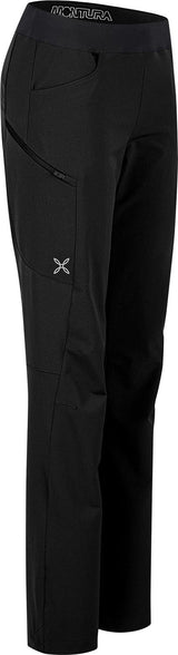 Montura - DOLOMITI 2 -5 CM PANTS WOMAN — BLACK — Immagine 2
