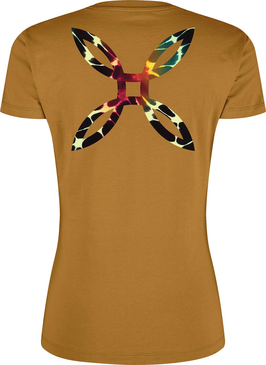 Montura - WOODSTOCK T-SHIRT WOMAN — BRONZE BROWN — Vista posteriore 2
