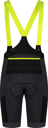 Montura - RANDO CYCLING BIBSHORT — BLACK/VERDE LIME — Vista posteriore 2