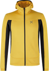 Montura - PULSE HOODED MAGLIA — MUSTARD — Vista frontale 1