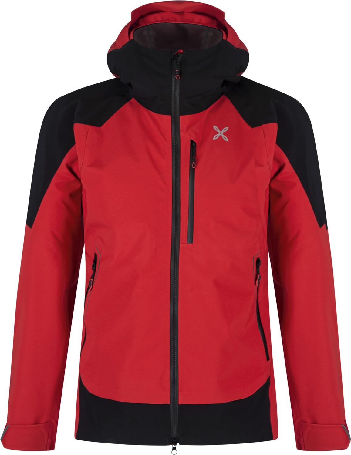 Montura - MONTE 2 JACKET — ROSSO/BLACK — Vista frontale 1