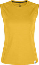 Montura - MERINO MIX CANOTTA WOMAN — MUSTARD — Vista frontale 1
