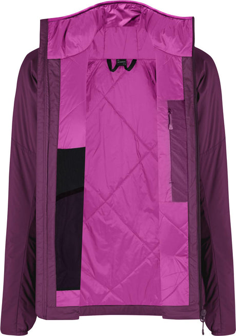 Montura - DOLOMITI HOODED JACKET WOMAN — VINACCIA/BATON ROUGE — Immagine 4